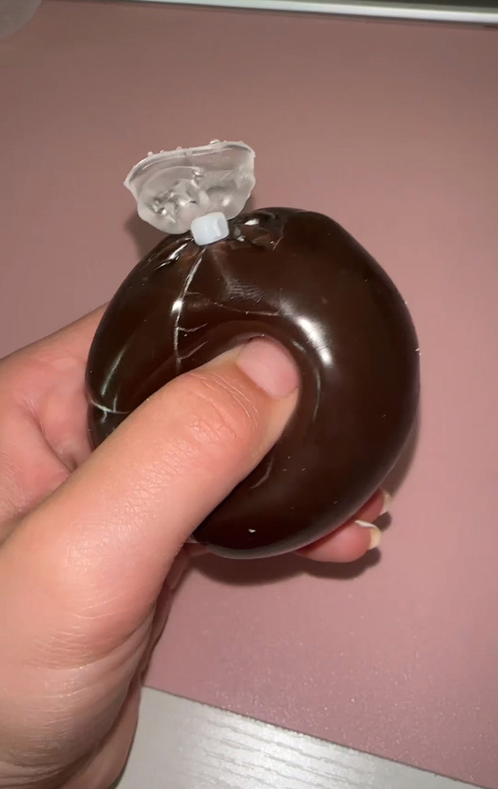 Wax cracking satisfying squishy