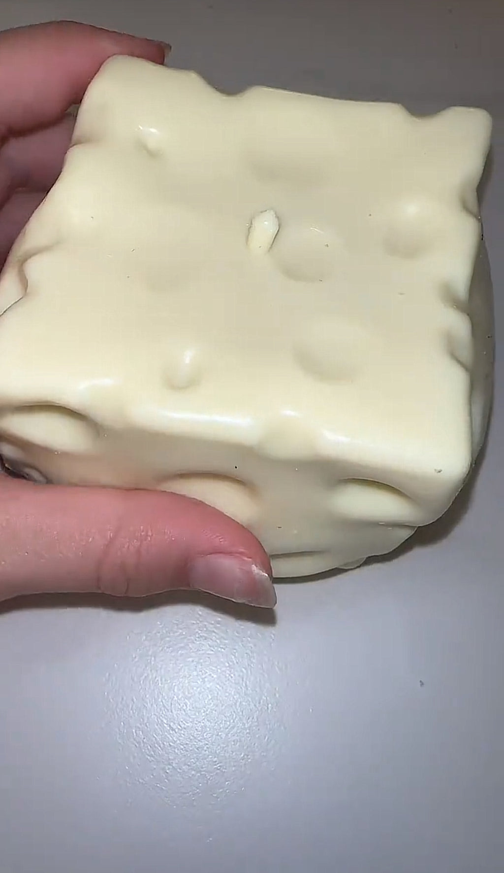 Satisfying cheese squishy